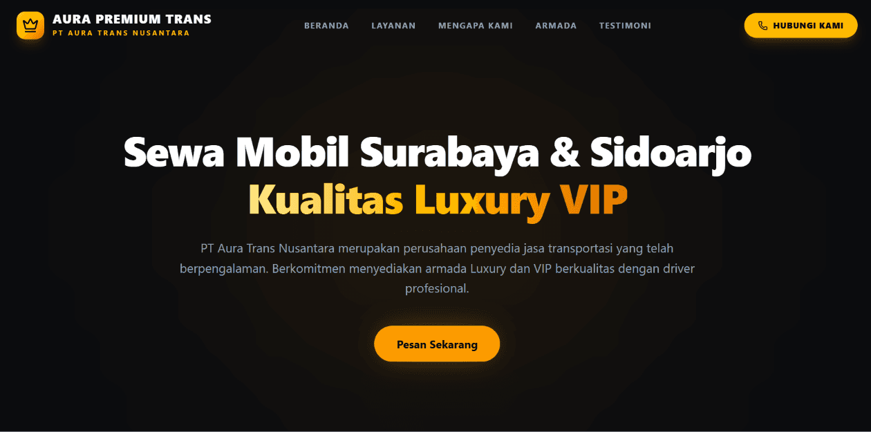 Car Rental Website